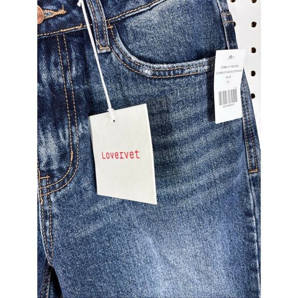 Lovervet high rise relaxed fit denim jeans size 26 - Picture 5 of 11